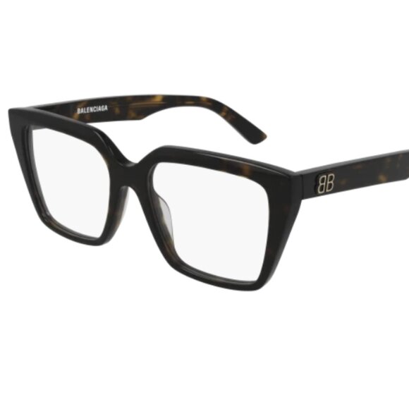 NWT BALENCIAGA HAVANA WOMEN EYEGLASSES - Picture 1 of 4
